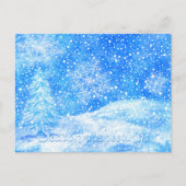 ウィンターホリデー葉書 シーズンポストカード (正面)