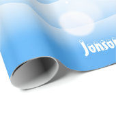 ウィンターホリデー スノーフレーク ウィッシュ XMAX パーソナライズ ラッピングペーパー (ロールコーナー)