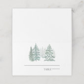 ウィンターホリデー プレイスカード (外部開封)