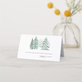 ウィンターホリデー プレイスカード