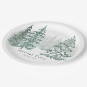 ウィンターホリデー ペーパープレート (アングル)