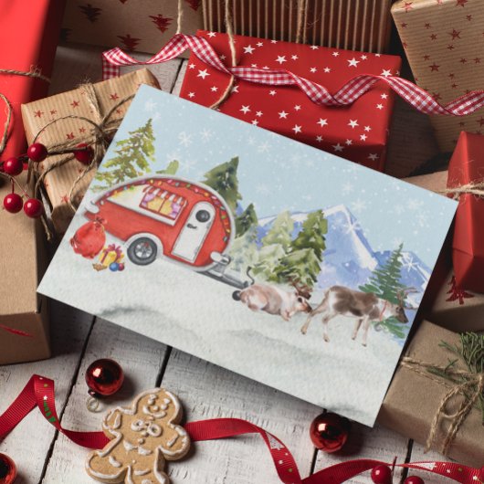 ウィンターホリデーRVカンパートナディアクリスマス シーズンカード