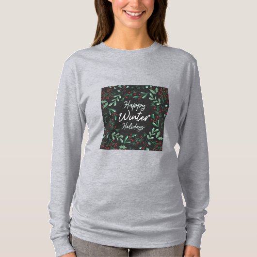 ウィンターホリデーTシャツ Tシャツ (正面)
