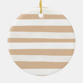 ウィンターホワイトキュートベアーマウンテン初めてのクリスマス セラミックオーナメント (裏面)