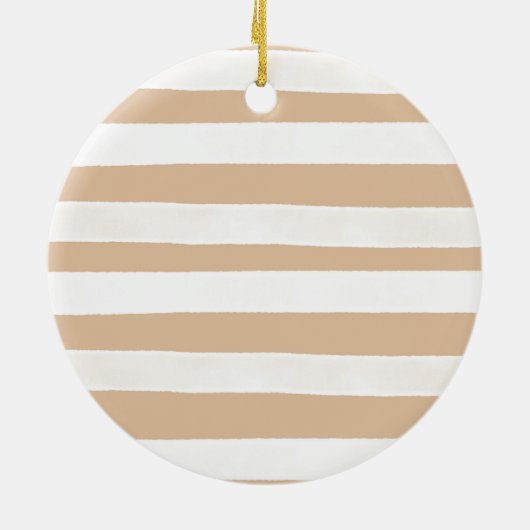 ウィンターホワイトキュートベアーマウンテン初めてのクリスマス セラミックオーナメント (裏面)