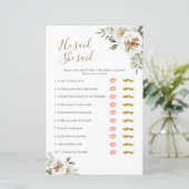 ウィンターホワイトフローラは彼女はゲームカードと言った (スタンド正面)