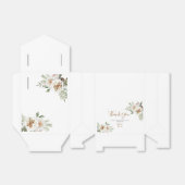 ウィンターホワイトフローラブライダルシャワーお願いボックス フェイバーボックス (折り畳みなし)