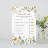 ウィンターホワイトフローラ彼は彼女はゲームカードを言った (スタンド正面)