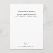 ウィンターホワイトフローラ&パイン詳細 エンクロージャーカード (裏面)