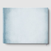 ウィンターホワイトポピー結婚ズゲストブック ゲストブック (裏面)