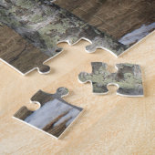 ウィンターホワイト樺の木パズル ジグソーパズル (側面)