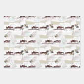 ウィンターホースファームマグノリアス ラッピングペーパーシート (正面)