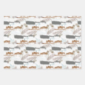 ウィンターホースファームマグノリアス ラッピングペーパーシート (正面)