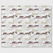 ウィンターホースファームマグノリアス ラッピングペーパー (フラット)