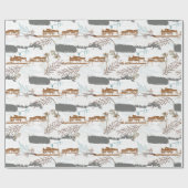 ウィンターホースファームマグノリアス ラッピングペーパー (フラット)