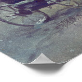 ウィンターホース&乳母車バイシャロンシャーペ ポスター (角)