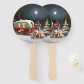 ウィンターボクサーキャラバンクリスマスアドベンチャー ハンドファン (正面&裏面)