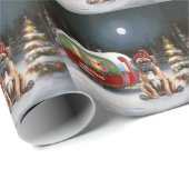 ウィンターボクサーキャラバンクリスマスアドベンチャー ラッピングペーパー (ロールコーナー)