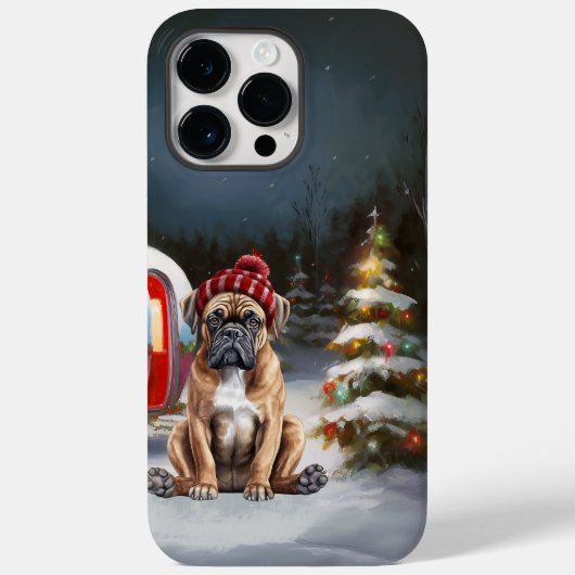 ウィンターボクサーキャラバンクリスマスアドベンチャー Case-Mate iPhoneケース (裏面)