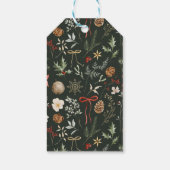 ウィンターボタニカルフェスティブクリスマスパーティ ギフトタグ (裏面)