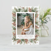 ウィンターボタニカルホリデーカード シーズンカード (スタンド正面)