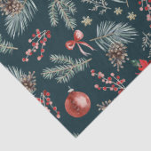 ウィンターボタニカル コケットボウ | クリスマス 薄葉紙 (詳細)