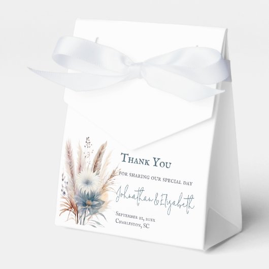 ウィンターボホフローラ結婚ズ | ヘビーホワイト フェイバーボックス (正面サイド)