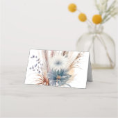 ウィンターボホフローラ結婚ズ | ヘビーホワイト プレイスカード (裏面)