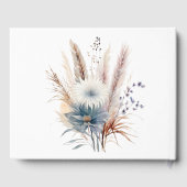 ウィンターボホフローラ結婚ズ | ホワイトゲストブック ゲストブック (裏面)