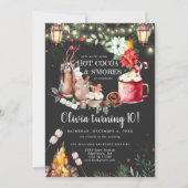 ウィンターボンファイア誕生日 |ホットチョコレートとS'mores (正面)