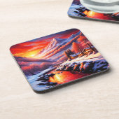 ウィンターマウンテンキャビン コースター (左側)