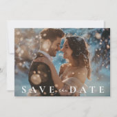 ウィンターマウンテンズパインツ結婚リー セーブザデート (正面)