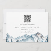 ウィンターマウンテンズパインツ結婚リー セーブザデート (裏面)