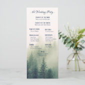 ウィンターマウンテンパインズ結婚式 プログラム (スタンド正面)