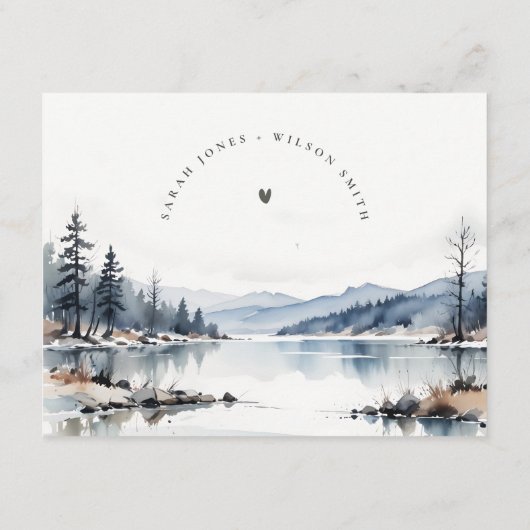 ウィンターマウンテンレイクスタフ結婚トーズ詳細 エンクロージャーカード (裏面)