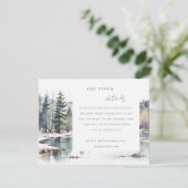 ウィンターマウンテンレイクスタフ結婚トーズ詳細 エンクロージャーカード (スタンド正面)