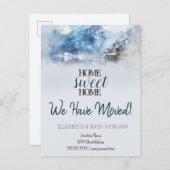 ウィンターマウンテンレイクホームスウィートホーム 案内ポストカード (正面/裏面)