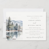 ウィンターマウンテンレイクランドスケープリハーサルディナー 招待状 (正面)