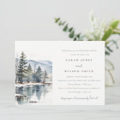 ウィンターマウンテンレイクランドスケープリハーサルディナー 招待状 (スタンド正面)