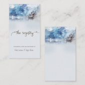 ウィンターマウンテンレイクレジストリエンクロージャカード エンクロージャーカード (正面/裏面)