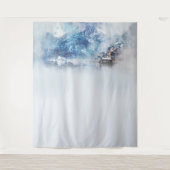 ウィンターマウンテンレイク タペストリー (正面)