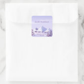 ウィンターマウンテン独身最後の週末 オーダーメイド スクエアシール (バッグ)