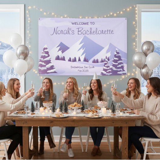 ウィンターマウンテン独身最後の週末 オーダーメイド 横断幕