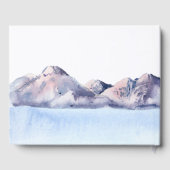 ウィンターマウンテン結婚ズゲストブック ゲストブック (裏面)