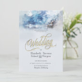 ウィンターマウンテン結婚レイク 招待状 (スタンド正面)