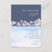 ウィンターマウンテン結婚夕べの願い井戸 エンクロージャーカード (正面)
