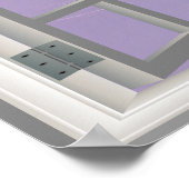 ウィンターマウンテンUSA クール Fabウィンドウポスター ポスター (角)