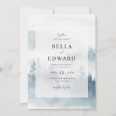 ウィンターマウン結婚テン 招待状 (正面)