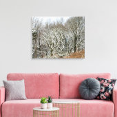 ウィンターマクレスフィールドフォレストカード キャンバスプリント (インサイチュ (リビング))