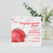 ウィンターマジックのクリスマスエンゲージメントパーティー 招待状 (スタンド正面)